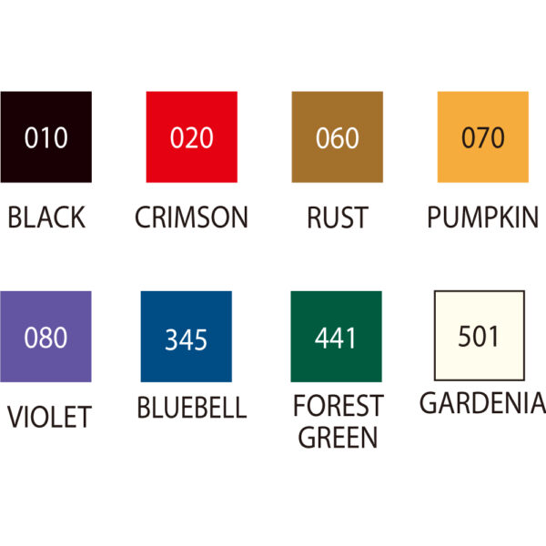 ZIG ACRYLISTA Chisel 8 colors setCHIC/MODERN - Image 2