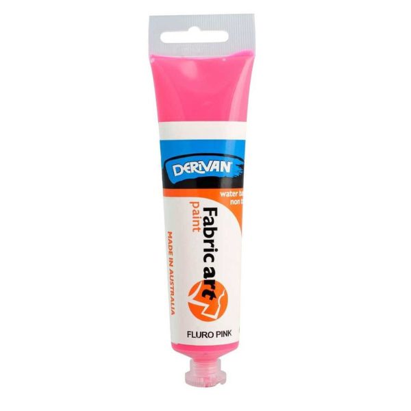 Derivan Fabric Art Paint Fluro Pink
