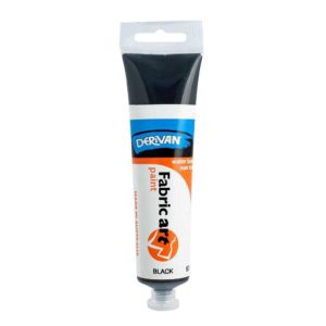 Derivan Fabric Art Paint Black