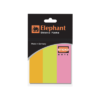 Elephant Sticky Note Marker STD NEON 3 Colours Mini Text Highlighter Strips Tab Rectangle Flags Fluorescent Sticky Note for Marking,Office & Household and much more. MADE IN THAILAND
