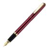 OHTO Celsus Fountain Pen Wine Red Body For Signature Calligraphy,Consistent Smooth Flow Smooth Elegant Writing with Fine Nib and Ink Converters Professional quality, Made in Japan - Image 5