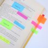 Elephant Sticky Note Marker STD NEON 3 Colours Mini Text Highlighter Strips Tab Rectangle Flags Fluorescent Sticky Note for Marking,Office & Household and much more. MADE IN THAILAND - Image 3
