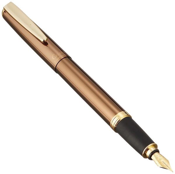 OHTO Celsus Fountain Pen Brown Body For Signature Calligraphy,Consistent Smooth Flow Smooth Elegant Writing with Fine Nib and Ink Converters Beautiful Box Packing Professional quality, Made in Japan - Image 2