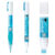 ZIG MEMORY SYSTEM 2 WAY GLUE Squeeze & Roll 3 Pen Set TIP SIZE:1,2,15 mm TIP are available