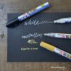 ZIG Posterman Waterproof Chalk Marker PMA-10/010 BLACK 0.5mm Extra Fine Tip Made In Japan - Image 3